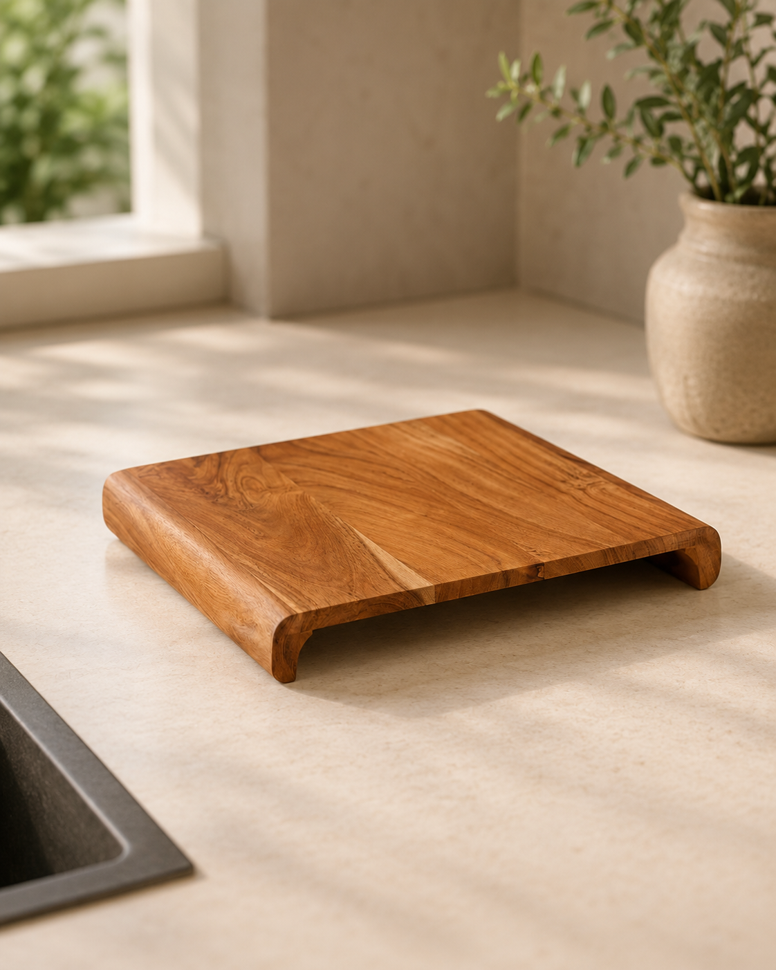 Bridge Cutting Board — handcrafted wooden kitchenware